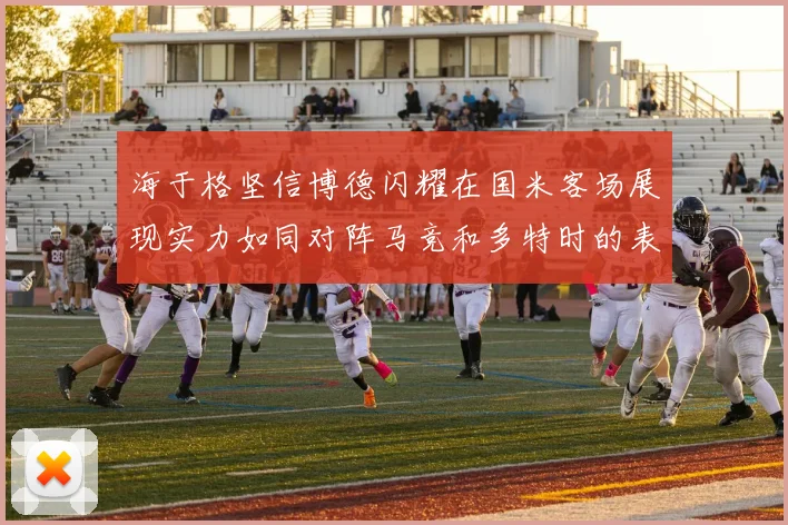 海于格坚信博德闪耀在国米客场展现实力如同对阵马竞和多特时的表现